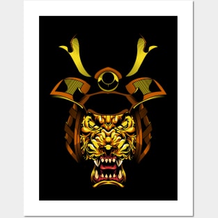 Lion Ronin Samurai Posters and Art